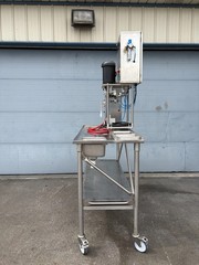 Cask MCF-100 Manual Canning System Beer Canning Line W/ Table
