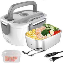 1.5L Electric Heating Lunch Box Portable for Car Office Food Warmer Container US