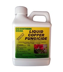 Southern Ag Liquid Copper Fungicide 16oz Controls Moss Algae Leaf Spots Rust