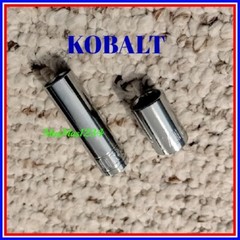 KOBALT 1/4″ Drive Deep or Shallow Sockets – SAE Inch Metric MM 6 Point- Any Size