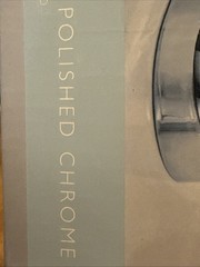 OakBrook Essentials Two Handle Pop-Up Faucet Polished Chrome Unused Complete