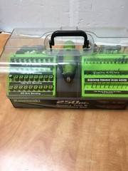 Kawasaki 250 piece rotary tool & accessory set corded electric with case