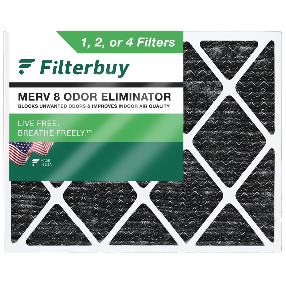 Filterbuy 20x25x5 Air Filters, Odor Eliminator AC Furnace for Trion Air Bear