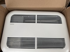 Stelpro Air Curtain Ceiling Fan Heater 1500W 120V Wall Mount White Noiseless
