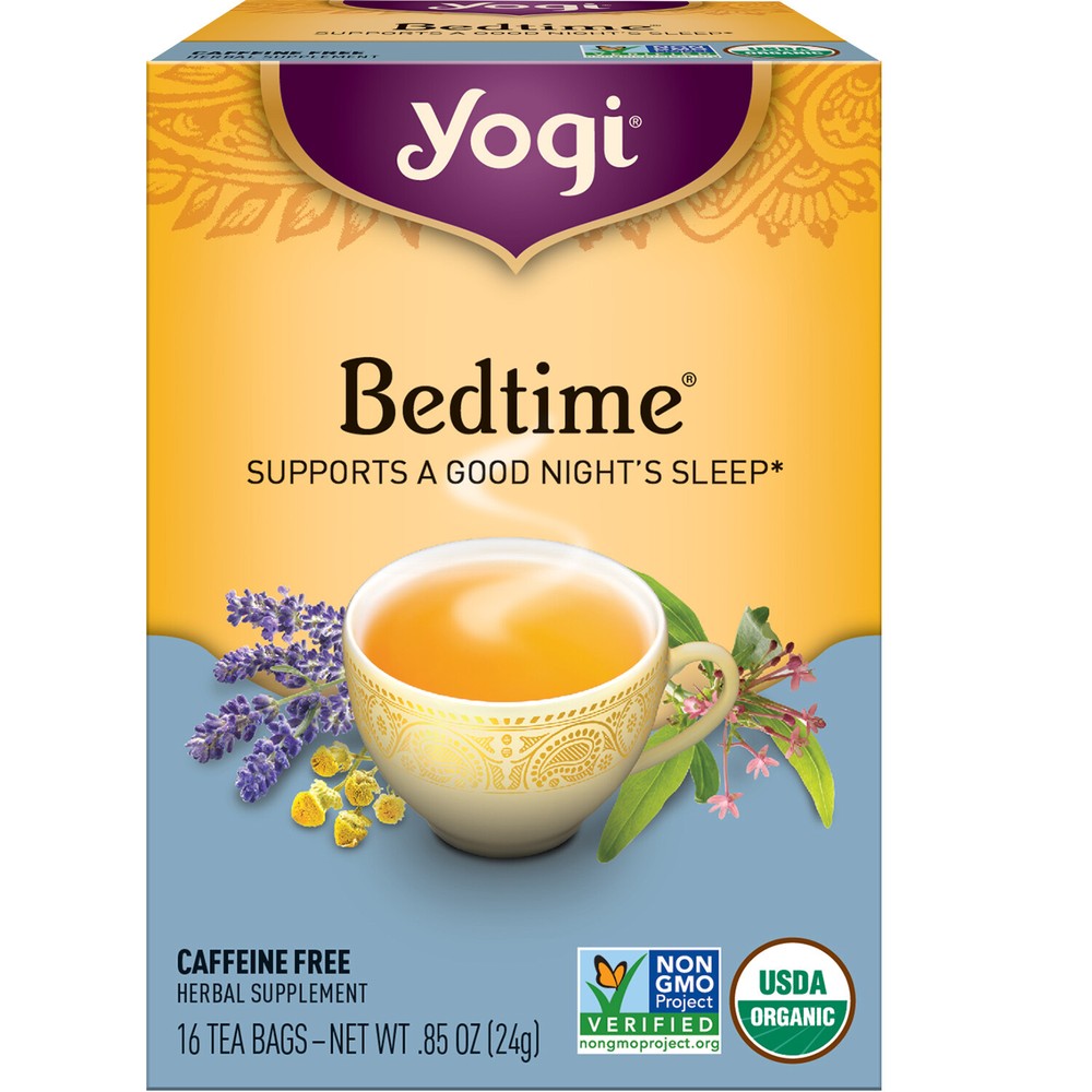 Yogi Tea – Bedtime (4 Pack) – 64 Organic Herbal Tea Bags