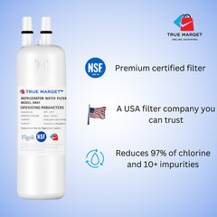 4 Pck Fridge Filter – EDR1RXD1, W10295370A, Filter 1, 46-9081, 46-9930, KAD1RXD1