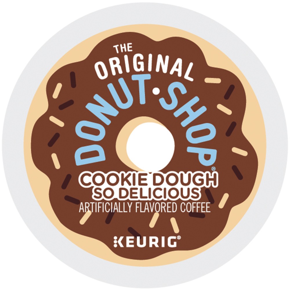 The Original Donut Shop Cookie Dough So Delicious K-Cup® Pods Box 10 Ct –
