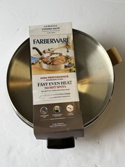 Farberware Classic Series Stainless Steel 4.5-Qt. Sauté Pan & Lid
