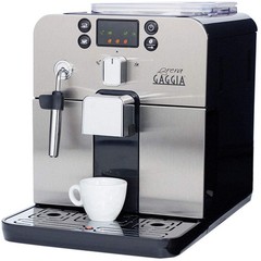 Italian- made Gaggia Brera Fully Super-Automatic Espresso Machine in Black