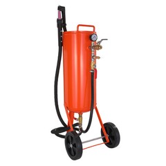 VEVOR 10 Gallon Heavy-Duty Sand Blaster 60-110 PSI with 2 Nozzles & 7.5ft Hose