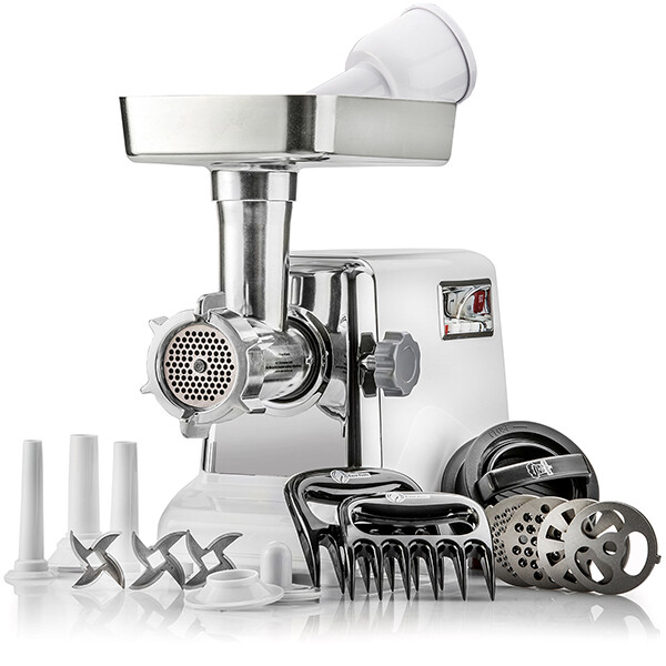 STX Turboforce “Classic” Heavy Duty Electric Meat Grinder & Sausage Stuffer