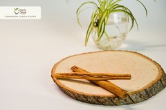 Organic Way Premium Cinnamon Cassia Sticks (Cinnamomum cassia)