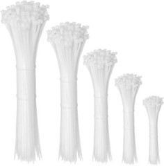100-1000PCS 8″ 12″ 14″ 18″ Cable Zip Ties Heavy Duty Nylon Wrap Wire Self-lock