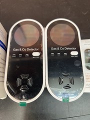 2 Packs Combination Natural-Gas and Carbon-Monoxide-Detector,Koabbit 4-in-1
