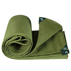 Heavy Duty Waterproof Canvas Tarp 16 Oz Cotton Canvas Tarpaulin Cover Tent