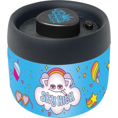 4.25in Sky High Dank Tank Vacuum Jar – 400ml Airtight Storage Container