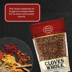 Cloves Whole Bulk 14 Oz Bag – Pure, Non-GMO, Premium Hand Picked Quality –