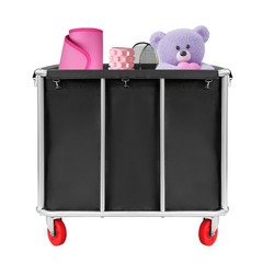 Commercial Laundry Cart with Wheels, Laundry Cart, Laundry Cart?for Home Hotel