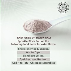 Pride Of India – Himalayan Black Salt (Kala Namak) Extra Fine, 1 Pound (16oz) Du