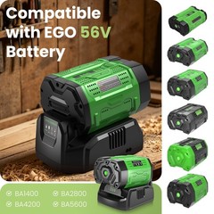 7.5Ah Lithium Battery / Charger For EGO Power+ 56V BA2800 BA2800T BA4200 BA1400