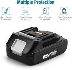 2PACK For Makita BL1815 BL1820 BL1830 3.0Ah 18V LXT Lithium-Ion Cordless Battery