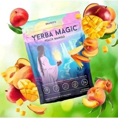 Yerba Magic–Yerba Mate Tea Instant Powder Super Drink with Nootropics,Prebiotics