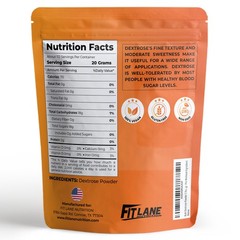 Dextrose Powder 5 lbs – Carb Powder – Food Grade Sugar for Brewing