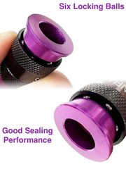 SANFU Polyurethane(PU) Air Hose 1/4-Inch x 100ft Reinforced, 100FT, Purple