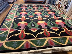 Hand-Knot 55″x88″ TUFENKIAN TIBETAN WOOL RUG
