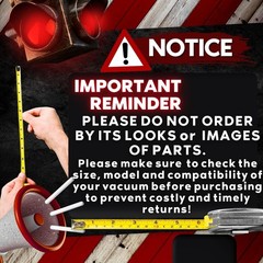 24″ Long Flexible Vacuum Crevice Tool Fits 1.25 1.5, 1.35, 2.5 Vacuum Attachment