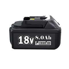 8.0Ah For MAKITA 18V 12.0Ah LITHIUM-ION LXT BL1860B-2 BL1850 Battery/ Charger