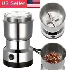 Electric Coffee Bean Grinder Nut Seed Herb Grind Spice Crusher Mill Blender NEW