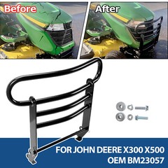 For John Deere X300 X500 Front Bumper Brush Guard Kit Lawn Tractors