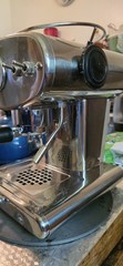 Francis Francis X1 1st Gen Stainless Espresso Machine by Luca Trazzi