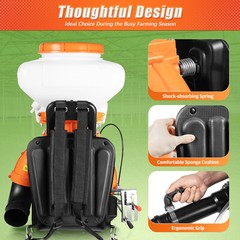 Backpack Gas Fogger Sprayer Blower Agricultural Mosquito Insecticide 7500r/min