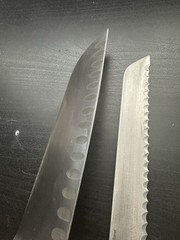 x2 Wusthof Classic 4149 8″ Bread / 4183 17cm Chef Knife Germany