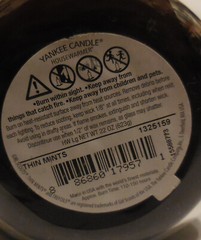 22 oz authenic Yankee Candle America’s Best Loved Girl Scout Thin Mints ,VTG