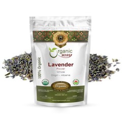 Organic Way Dried Lavender Flower Buds Whole – Organic, Kosher & USDA Certified