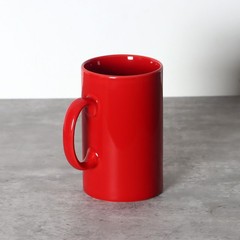 28 OZ Extra Large Ceramic Coffee Mug M018 Classic Porcelain Big Tea Cup Red
