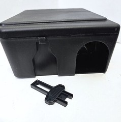 3 Pack Rat And Mouse JT Eaton Jawz #969 Bait Station Box Locking With Key