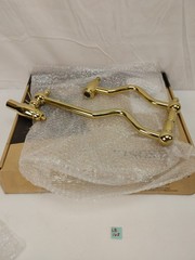 Kingston Brass KS 2102 AL Polished Brass Pot Filler WORN BOX, UNUSED