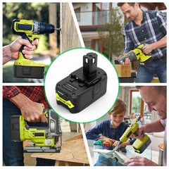 8.0Ah 18Volt For RYOBI P108 18V For One+ Plus High Capacity Lithium Ion Battery