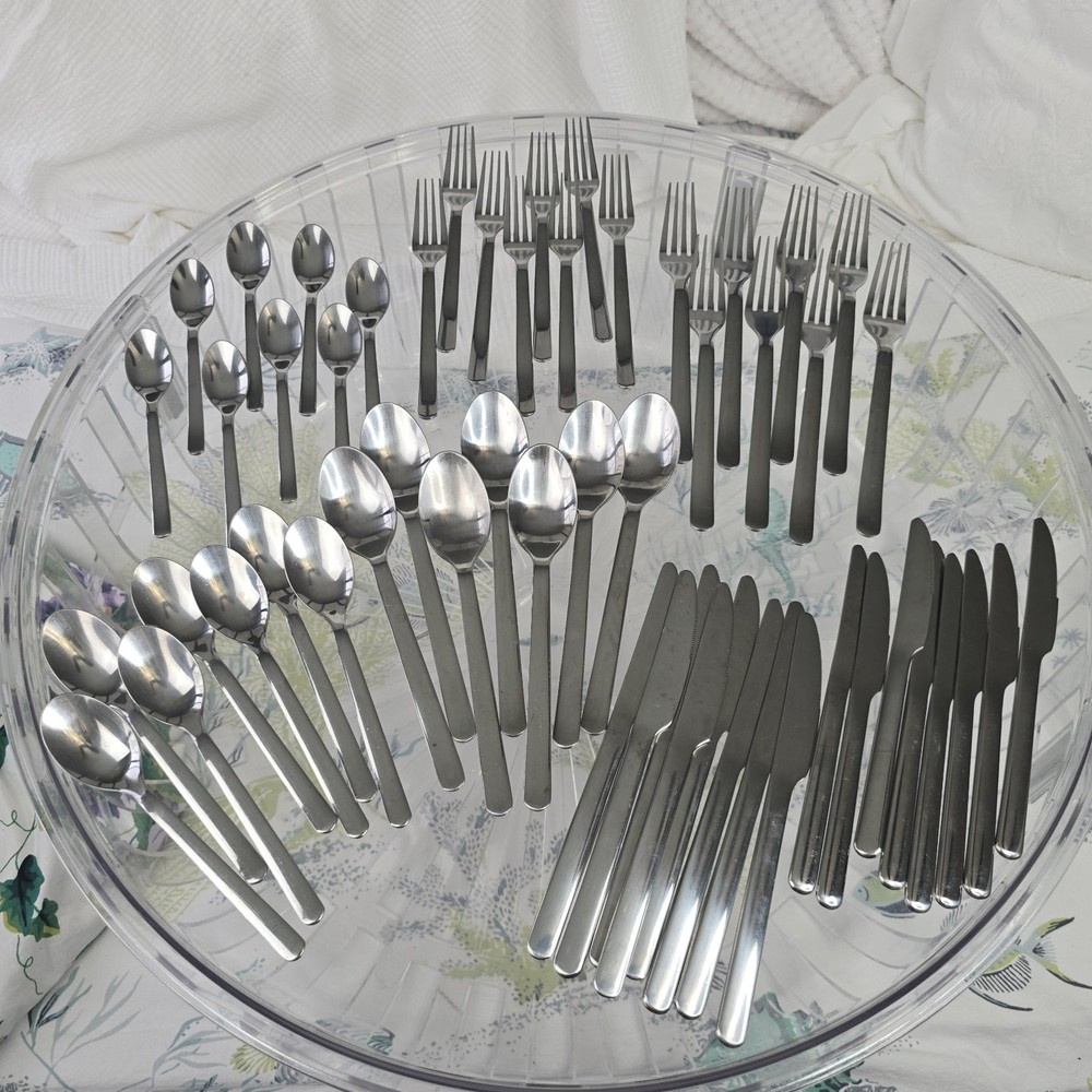 IKEA Stainless Steel Flatware 54 Pieces 224 58