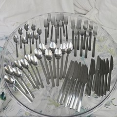IKEA Stainless Steel Flatware 54 Pieces 224 58