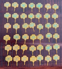 NOS Vintage Girl Scouts Traditional Eagle Logo Emblem Cupcake Picks 40+ Lot