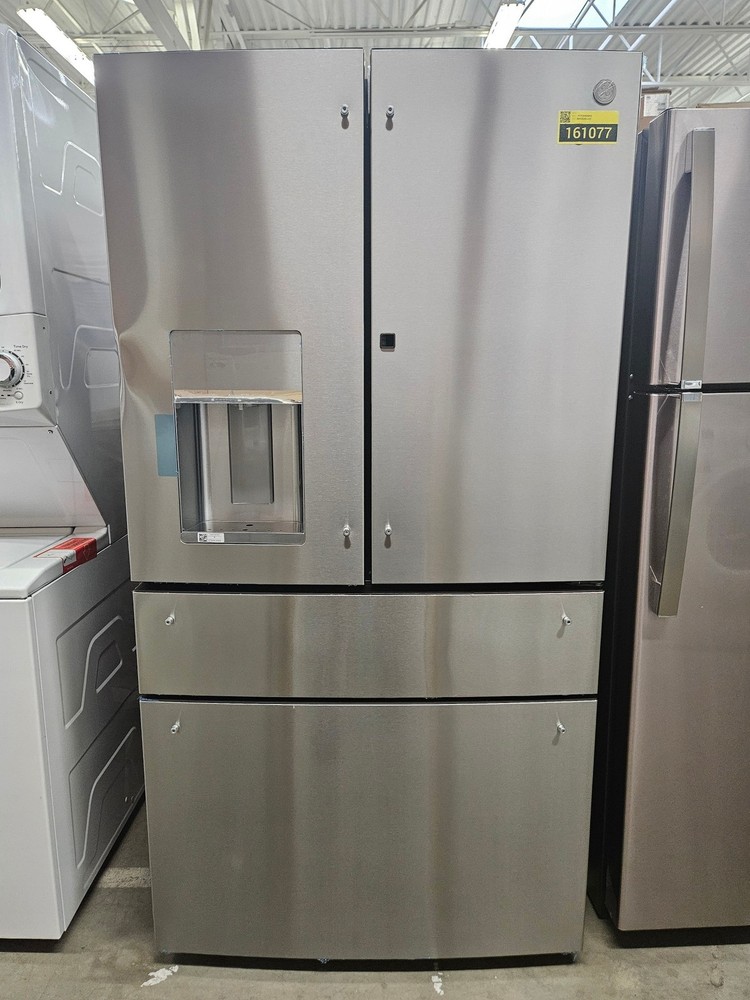 GE Profile PVD28BYNFS 36″ Stainless 4-Door French Door Refrigerator NOB #161077