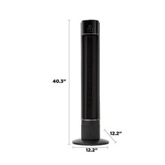Better Homes & Gardens 40″ 3-Speed Tower Fan Internal Oscillation BHS2803696724B