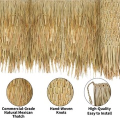 Mexican Palm Thatch Roll for Tiki Hut Roofing
