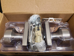 Kwikset Pismo Passage Square Door Knob Satin Nickel 97209-144 – NEW – QTY AVAIL
