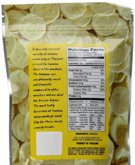 4 Packs Trader Joe’s Freeze Dried Banana Slices Unsweetened 2.46 oz Each Pack